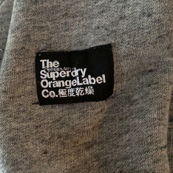 Superdry Men’s Full Zip Sweater Sz Small - Picture 7 of 8